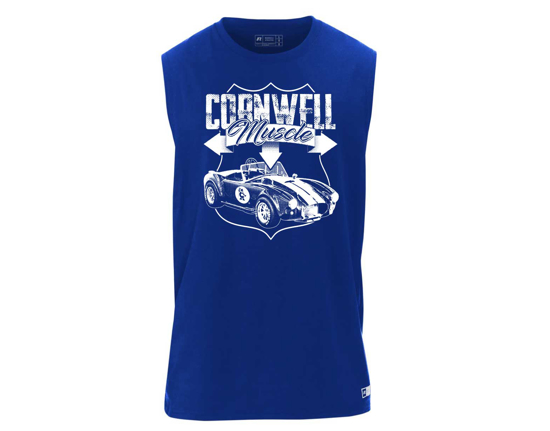 Picture of Blue Russell Athletic Muscle Shirt