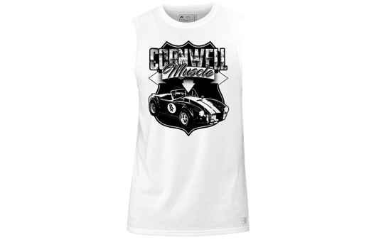 Picture of White Russell Athletic Muscle Shirt