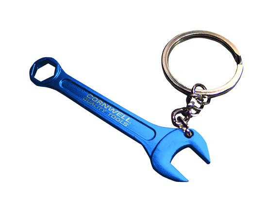 Picture of Blue Wrench Keychain