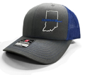 Picture of R112 Trucker Hat - Indiana Logo
